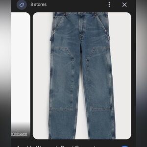 Agolde rami carpenter jeans size 27. Barely worn